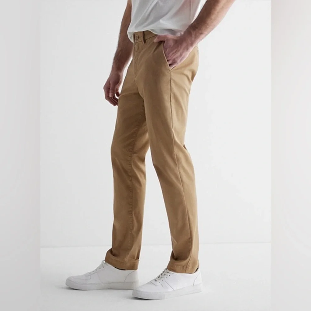 Express Skinny Fit Hayden Men's Tan Khaki Pants Size 30x32